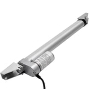 KFFKFF 12V Linear Actuator, 9.84-Inch Stroke, 0.6/s Speed, 225lbs/1000N Load Capacity, IP54 Rated with Mounting Bracket for Adjustable Desks, Recliners, and Automated Windows or Doors