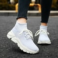 thumbnail image 3 of YOURDIARY Women's Slip On Walking Shoes Lightweight Casual Running Sneakers Fit Shoes, 3 of 5