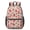 Strawberry and Leaf, variant on Strawberry and Berry Black Pattern 17" School Backpacks for Teens,Waterproof Oxford Fabric,S-Shape Padded Straps for School,Travel,Hiking,Camping