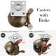 thumbnail image 2 of 4 ruedas universales para banco de trabajo, estilo retro, para muebles., 2 of 8