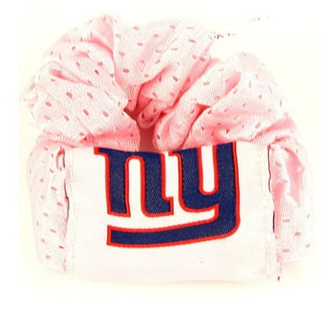 Henry New York Tie - NFL New York Giants Pink Hair Tie Scrunchie