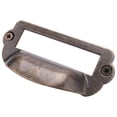thumbnail image 1 of 16 piezas 82x39mm Titular de la tarjeta de bronce antiguo Drawer Tire / Etiqueta Tarjeta de marcos / TAP TRATE / Gabinete Marco Manija / Nombre de archivo Titular de la tarjeta, 1 of 6