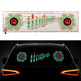 thumbnail image 4 of Pgyong Clearance Car Rear Window Voice-Controlled Music Light Sticker- RGB LED Car Interior Ambient Lamp with Bluetooth Sync,USB Powered Decorative Lighting for Vehicles, 4 of 5
