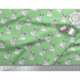 thumbnail image 3 of Soimoi Polyester Crepe Fabric Pug Dog Print Sewing Fabric Yard 42 Inch Wide, 3 of 3