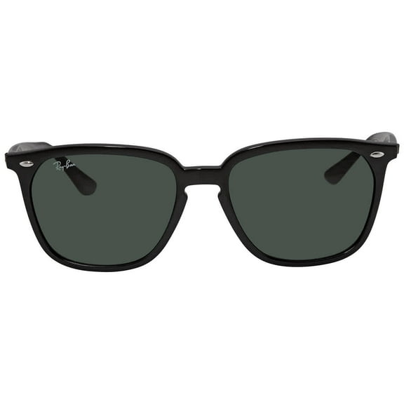 Ray Ban Dark Green Square Unisex Sunglasses RB4362 601/71 55