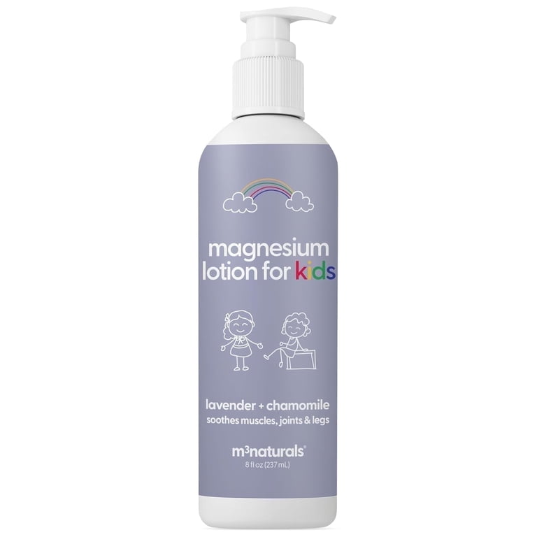 M3 Naturals Magnesium Lotion Kids with Lavender & Chamomile photo 1