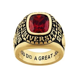 Freestyle Men's Yellow Celebrium® Large Classic Class Ring