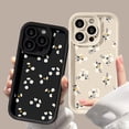 thumbnail image 2 of Funda de silicona líquida para iPhone 13, funda para iPhone 14, 15, 16, 12, 11 Pro Max, XS, X, XR, 7, 8 Plus, SE 2020, 2022, bonita funda floral a prueba de golpes, 2 of 5