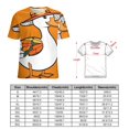 thumbnail image 2 of Duck Corn Hat Orange T Shirts Basic T-Shirt Short Sleeve Ladies Tee Shirt Summer Graphic Clothing, 2 of 6
