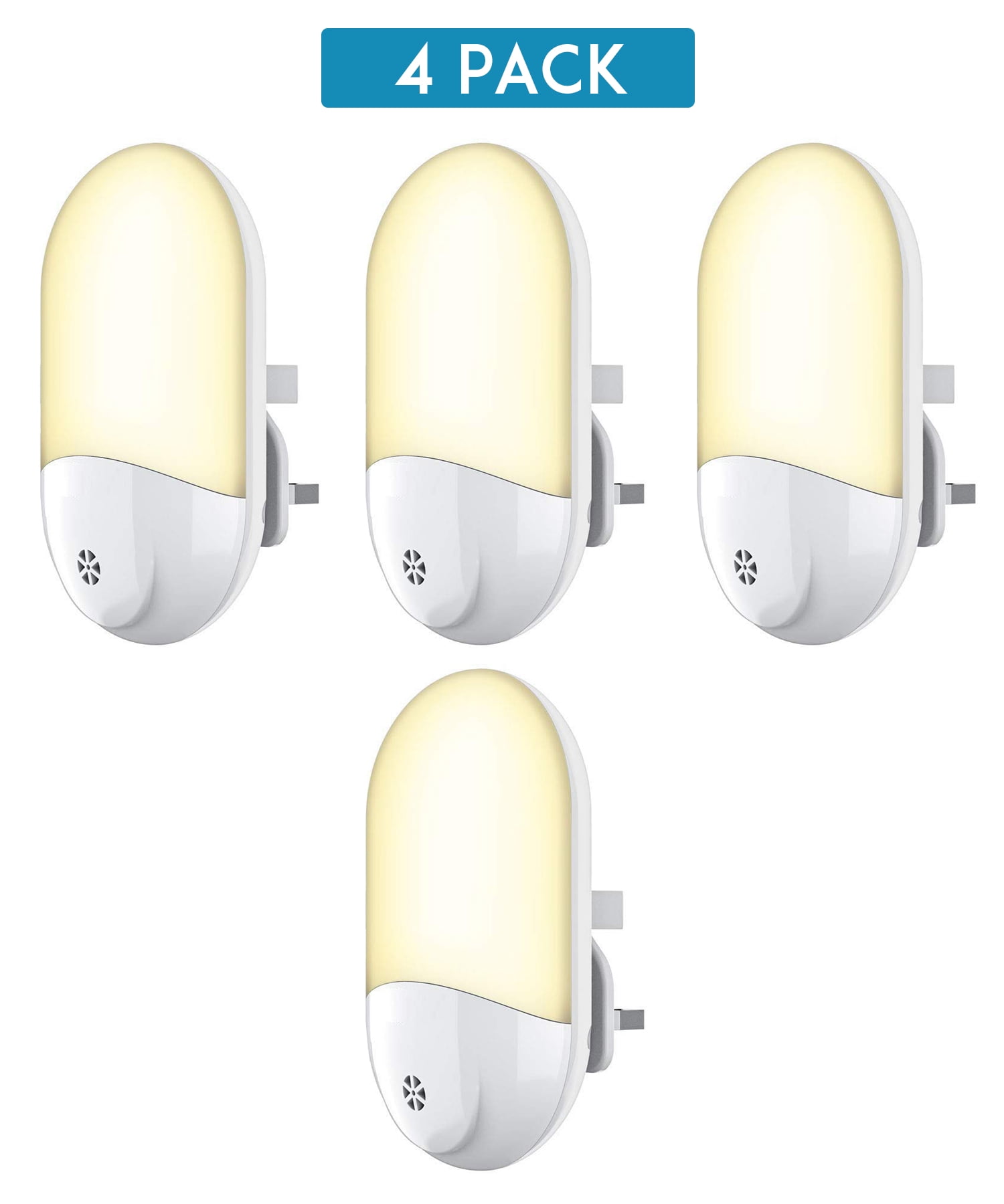 Smart Induction Small Night Light, Energy Efficient Plug in Night