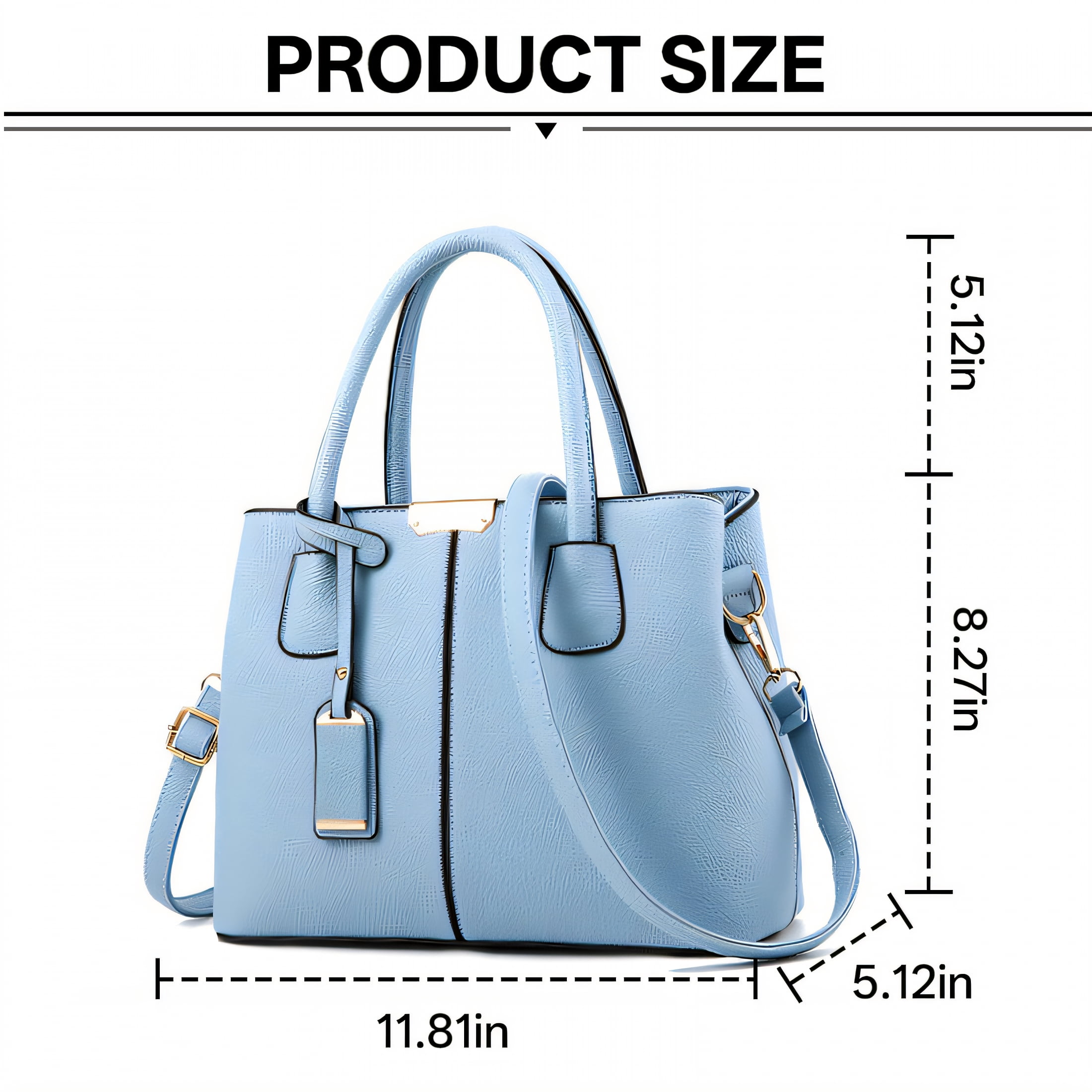 GASTROPOD Crossbody Bags for Women,Elegant Decoration Womens Purses and Handbags,Sleek Appearance Crossbody Purses for Women,Blue