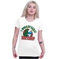 thumbnail image 4 of Grumpy Smurf Christmas Xmas Tree Women's T Shirt Ladies Tee Brisco Brands M, 4 of 5