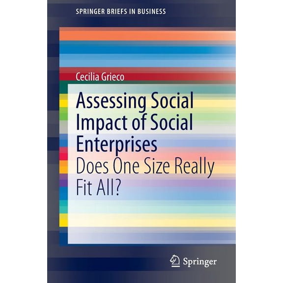 SpringerBriefs in Business Assessing Social Impact of Social Enterprises: Does One Size Really Fit All?, (Paperback)