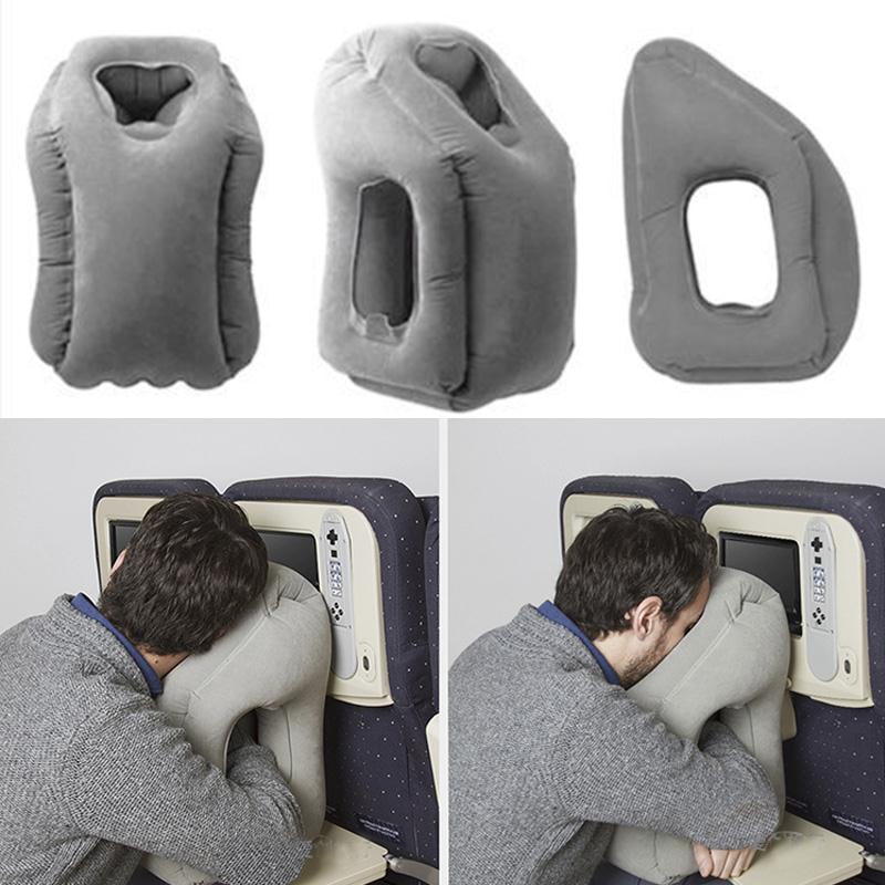 Creative Portable Inflatable Travel Pillow Airplane Pillow Fast