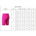 thumbnail image 4 of Fysho Women Reflective Compression Shorts Running Yoga Sports Short Pants, 4 of 4