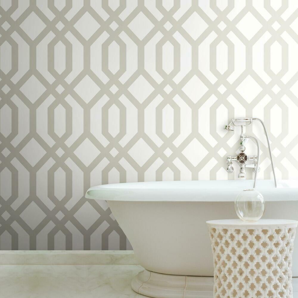 Gazebo Lattice Peel and Stick Wallpaper