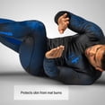 thumbnail image 5 of Hayabusa Geo Jiu Jitsu Compression Spats - Blue, Medium, 5 of 6