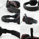 thumbnail image 4 of Reemplazo para PS4 / Computadora 3.5 mm Auriculares con micrófono con cable rojo negro grande Auriculares para juegos Inevent PJ6960-00, 4 of 6