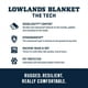 thumbnail image 4 of Manta YETI Lowlands multiusos con bolsa de viaje Big Sky Blue, 4 of 9