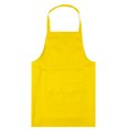 thumbnail image 2 of Yesbay Pure Color Halter Sleeveless Pocket Housework Kitchen Cooking BBQ Work Apron, 2 of 8