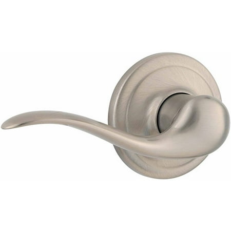 Kwikset Satin Nickel Left Hand Surface Mounted Half-Dummy Lever