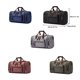 thumbnail image 4 of Minnieouse Bolsa de viaje impermeable de gran capacidad portátil para vacaciones al aire libre teléfono móvil tableta ropa equipaje bolso de mano Envolturas para manijas de equipaje Negro Minnieouse AP015681-02, 4 of 6