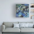 thumbnail image 2 of Trademark Fine Art Edgar Degas Blue Dancers 1899 Canvas Wall Art - 24x24, 2 of 5