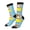 3 Black, variant on Dog Takes a Bath in the Bathtub Crew Socks for Men & Women, Breathable Casual Athletic Ankle Socks