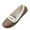 Khaki, variant on Women's Classic Comfort Leather Loafers Casual Slip-Ons Lightweight Walking Flats Driving Mocs Boat Shoes