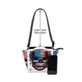 thumbnail image 3 of Zufioo American Flag Skull Print Leather Rivet Shoulder Bag, Microfiber PU Leather Adjustable Shoulder Strap Handbag, Ideal Gift for Women-One Size, 3 of 6