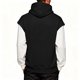 thumbnail image 5 of RKSTN Hoodies for Men Oversized Splicing Fake Two Pieces Pullover Hooded Sweatshirts Top Men's Casual Solid Color Mock Neck Loose Fits Comfy Workout Sport Long Sleeve Hoodie Fall Winter Clothes, 5 of 9
