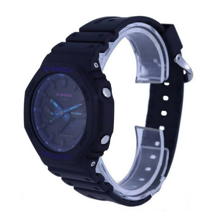 Casio G-Shock GA-2100VB-1A Men's Watch - Anadigi, Overseas