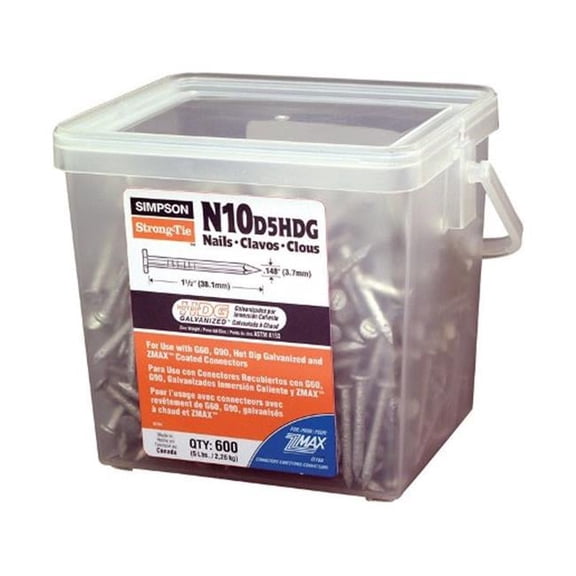 Simpson Strong-Tie N10D5HDG-R 1.5 in. Nails Heavy Duty Galvanized