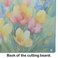 thumbnail image 5 of Freesias in Watercolor Glass Cutting Board Large 12 in x 15 in, 5 of 5