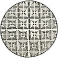 thumbnail image 4 of SAFAVIEH Newport NPT436B Hand-hooked Black / White Rug, 4 of 9