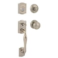 thumbnail image 2 of Baldwin 180WYHXATKRDB15SV1 RDB15SV1 Complete Wesley by Alcott RDB Handleset with Smart Key in New Box - Satin Nickel, 2 of 3