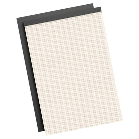 A 4 Grid Paper Pad Graph Paper Notebook with Cardboard Backing for Designing