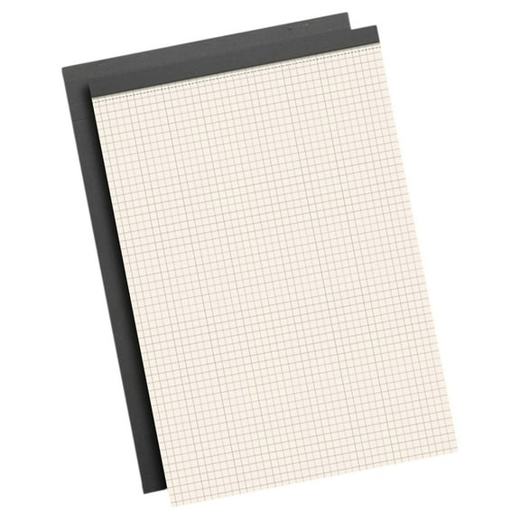 A 4 Grid Paper Pad Graph Paper Notebook with Cardboard Backing for Designing