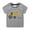 Grey, variant on Hiijoy Infant Boys T Shirt Excavator Stripe Print Short Sleeve T-Shirt Kids Active Tee Shirt