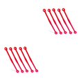 thumbnail image 4 of Soidarity Paquete de 5 amortiguadores de tenis, suministros de repuesto para deportes de mano, amortiguadores duraderos ligeros para modificación de Type2 NO2 Soidarity CBP203662, 4 of 6