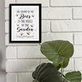 thumbnail image 5 of Designs ByLITA The Sound of The Bees Is The Voice Of The Garden, 8 x 10 White Wall Print (Framed) | Home Decor, 5 of 7
