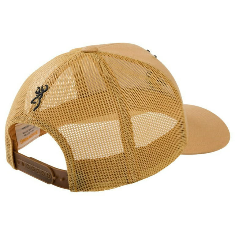 Browning Proof Logo Mesh Backed Hat, Tan