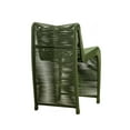 thumbnail image 5 of Boraam Set of 2 Green Curved Rope Bar Stools with Durable Iron Frame, 5 of 9
