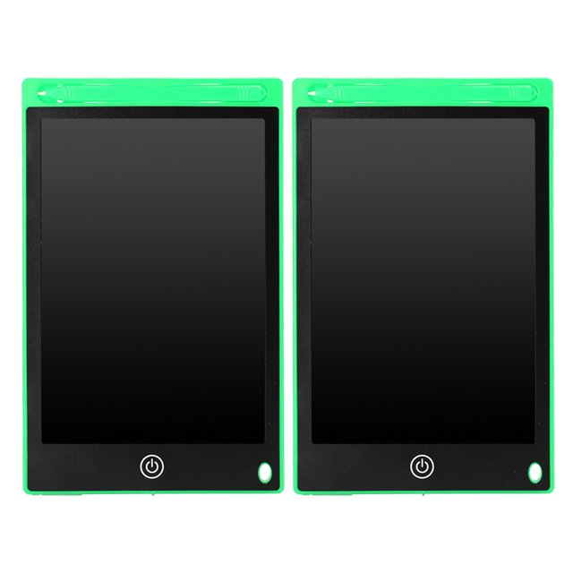 2 uds 8,5 pulgadas figura electrónica LCD Bloc de escritura dibujo cuaderno para niños Ormromra