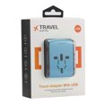 thumbnail image 5 of Adaptador De Viaje Universal Cargador De Viaje Internacional Todo En Uno Con Adaptador De Corriente De Viaje Mundial De 2.4A Cargador De Pared Para Ee. Uu./Ru/Ue/Au 4 Usb Parte 100-240 Monstrate EL013215-04, 5 of 5