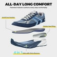 thumbnail image 6 of FitVille Wide Shoes for Men, Wide Walking Shoes Wide Width Casual Sneakers, Arch Support & Comfortable, 6 of 6