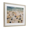 thumbnail image 2 of Stupell Industries Contemporary Summer Beachgoers Expression Birch Framed Print Under Glass, 20 x 14, by Jacky Ngan, 2 of 8