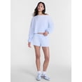 thumbnail image 2 of No Boundaries Mineral Wash Jersey Shorts, 2.25'' Inseam, Women's XXS-XXL, 2 of 5