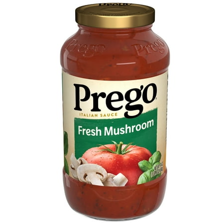 Prego Fresh Mushroom Spaghetti Sauce, 24 Oz Jar