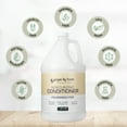 thumbnail image 4 of Ginger Lily Farms Club & Fitness Moisturizing Conditioner for Dry Hair, 100% Vegan & Cruelty-Free, Fragrance Free, 1 Gallon (128 fl oz) Refill, 4 of 7